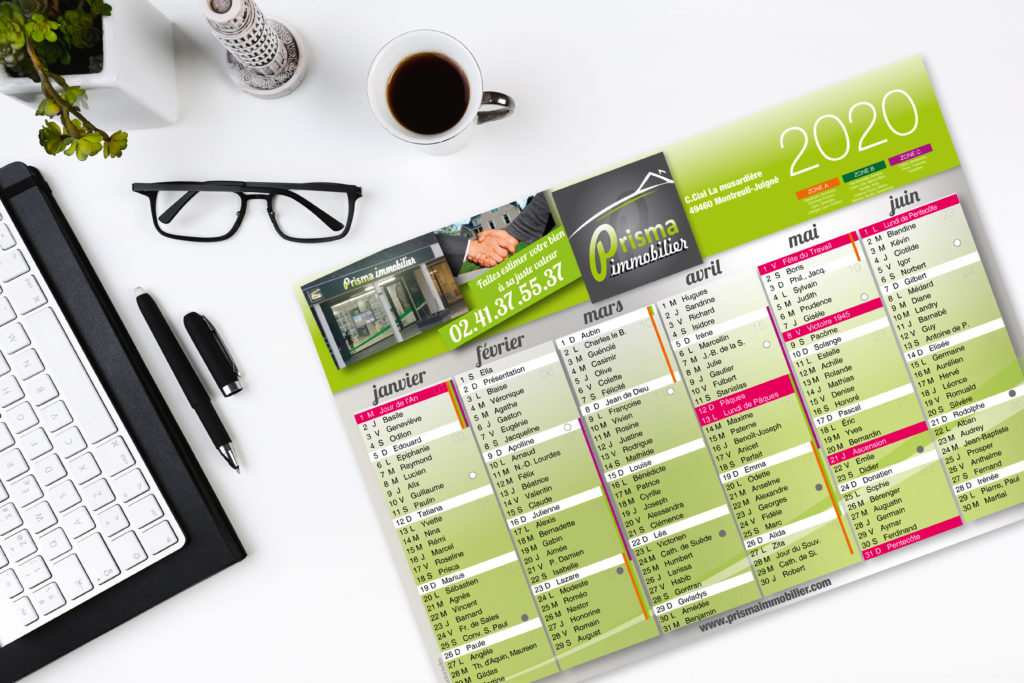Calendriers Prisma